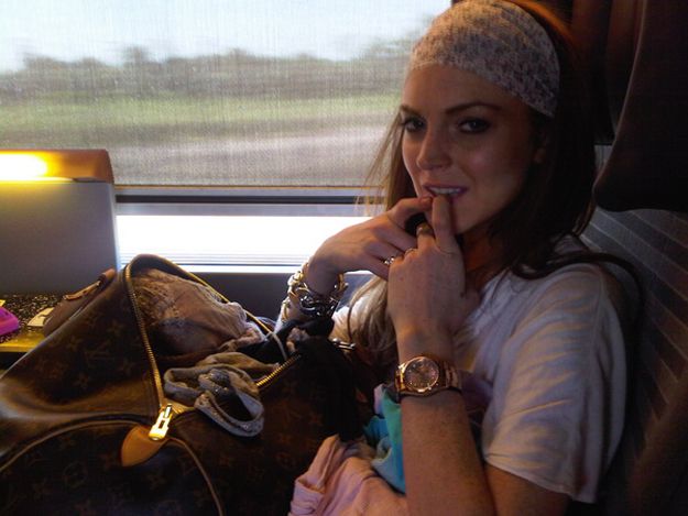 Lindsay Lohan’s photos with an iPod - 17