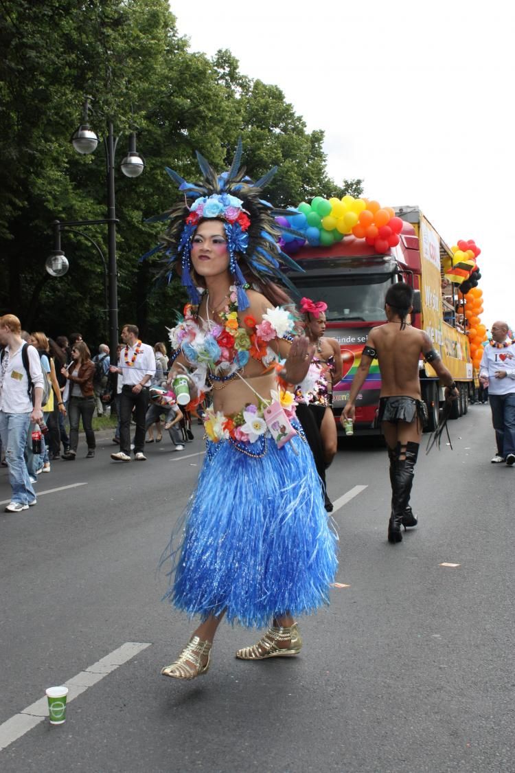 Gay pride of Christopher Street Day in Berlin - 07