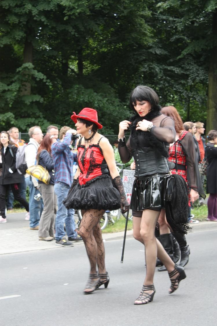 Gay pride of Christopher Street Day in Berlin - 11