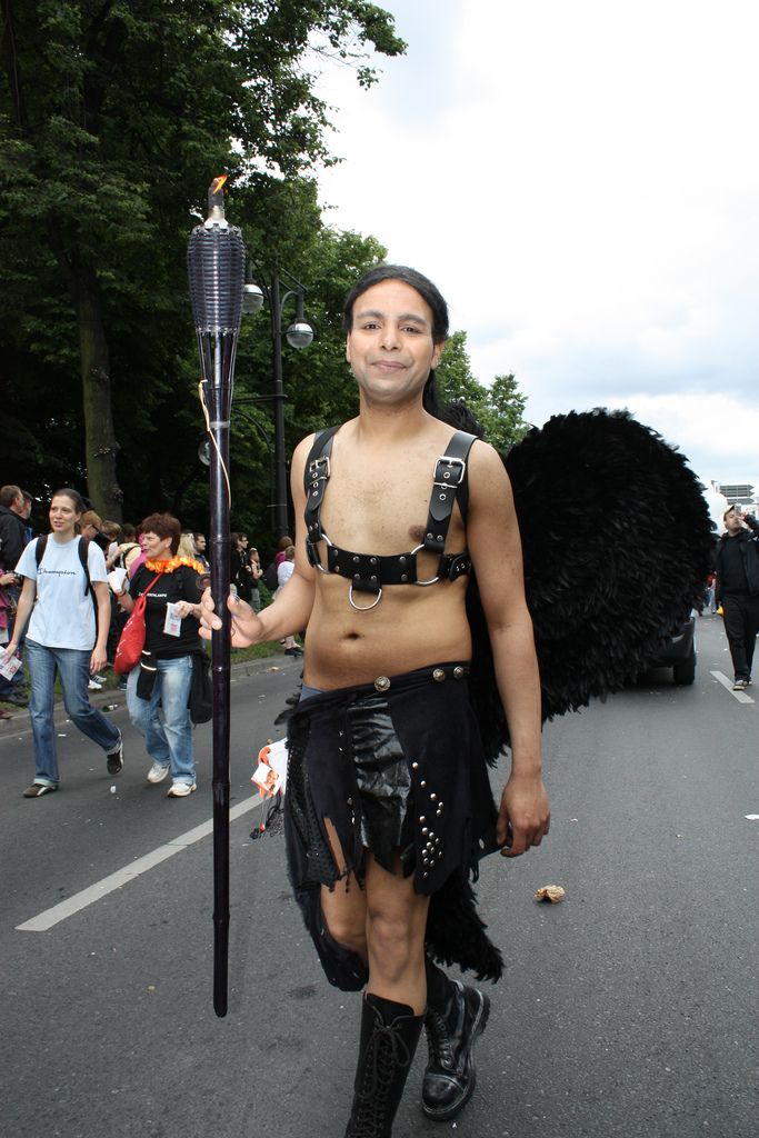 Gay pride of Christopher Street Day in Berlin - 16