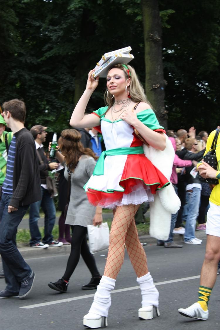Gay pride of Christopher Street Day in Berlin - 17