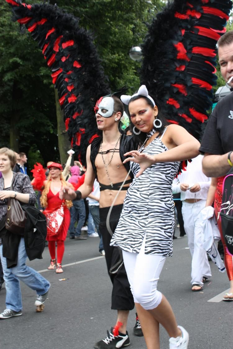 Gay pride of Christopher Street Day in Berlin - 18