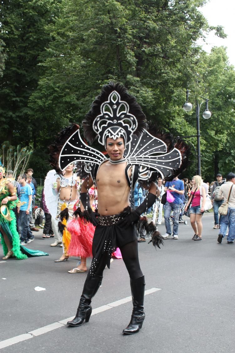 Gay pride of Christopher Street Day in Berlin - 29