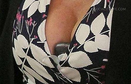 Cleavage - the best pocket in the world - 13
