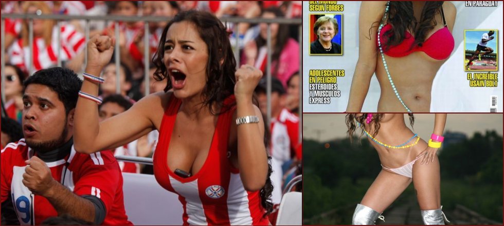 The famous and the hottest fan of Paraguay - Larissa Riquelme - 1