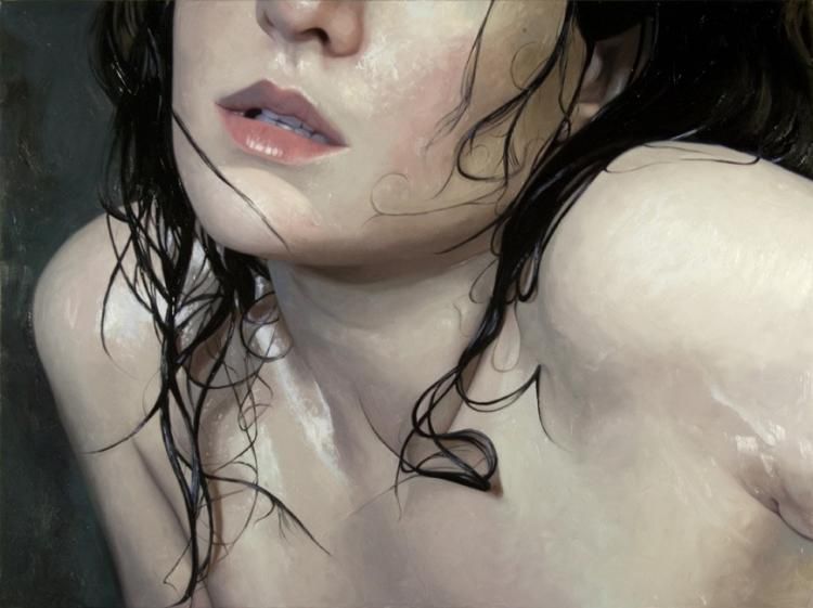 Realistic erotic drawings of the artist Alyssa Monk - 16