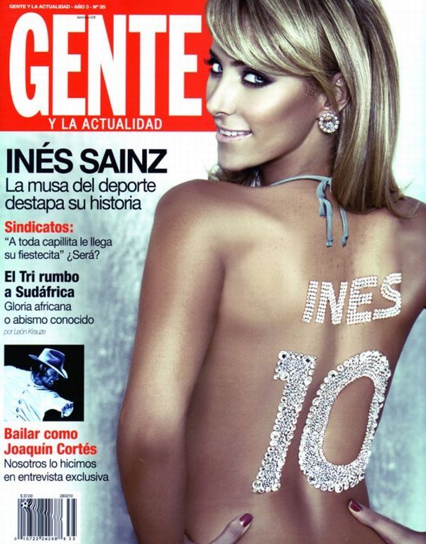The sexiest sports reporter Ines Sainz Gallo - 01