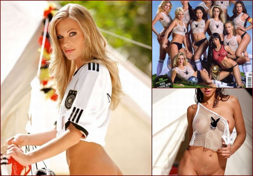 Soccer team of Playboy magazine - 14