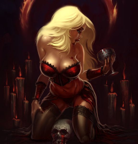 Drawn, but very beautiful hotties (32 pics) Drawn, but very beautiful hotties (32 pics)