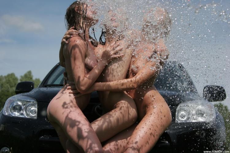 I'd like these girls to wash my car - 01