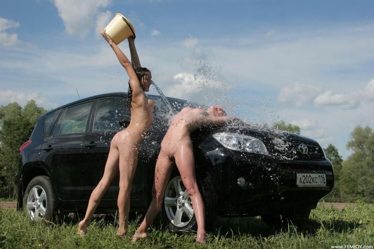 I'd like these girls to wash my car - 04