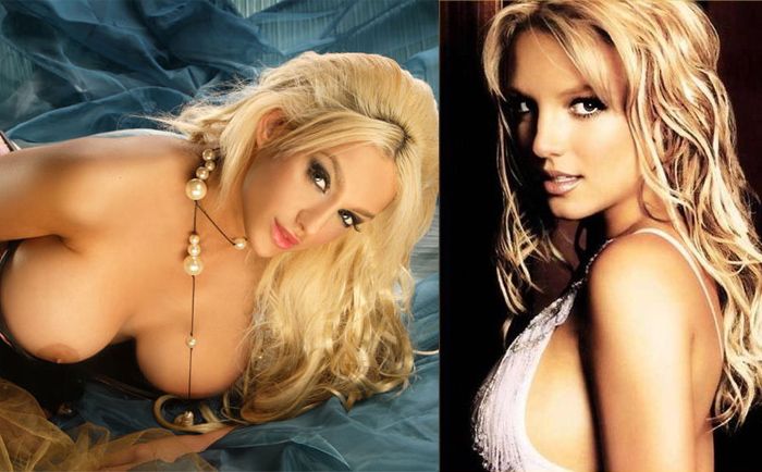Porn stars and celebrities that look alike - 05