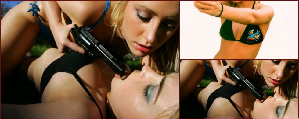 Chicks and weapons - a fatal combination - 15