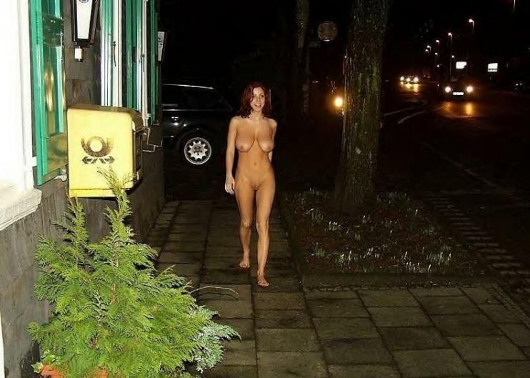 Nudists on the streets of Germany - 04
