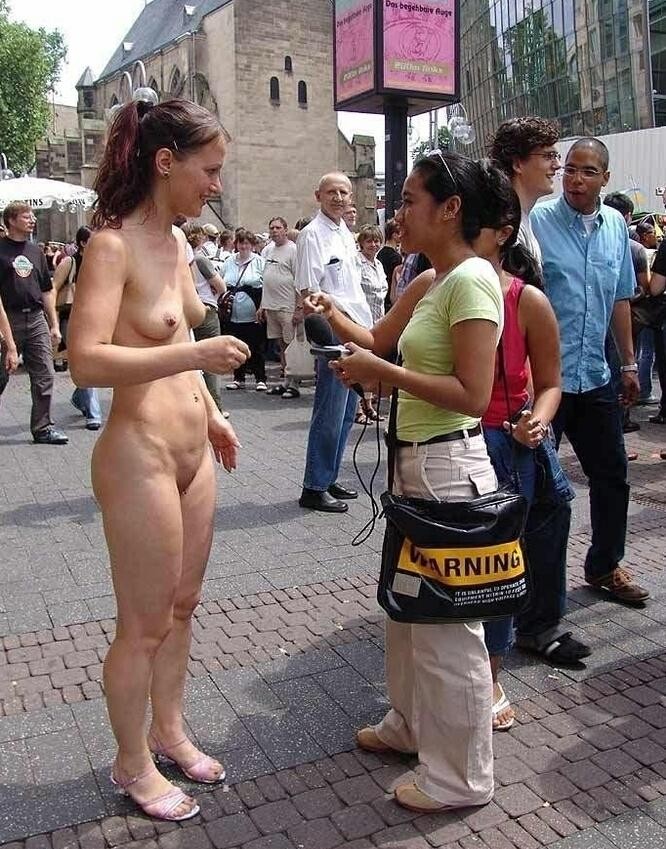Nudists on the streets of Germany - 33