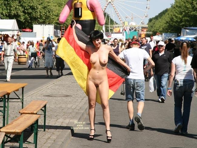 Nudists on the streets of Germany - 43