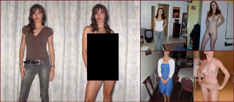 Muchachas in clothes and without. Feel the difference - 12