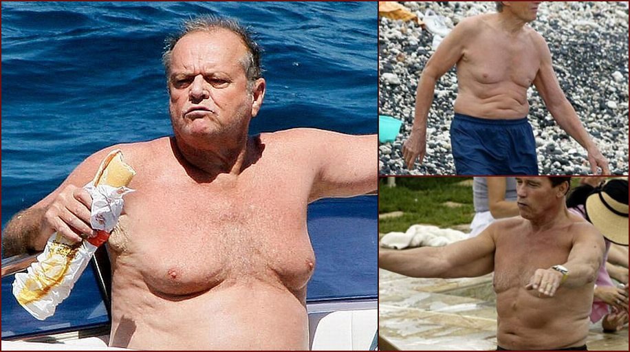 Male celebrities with moobs - 12