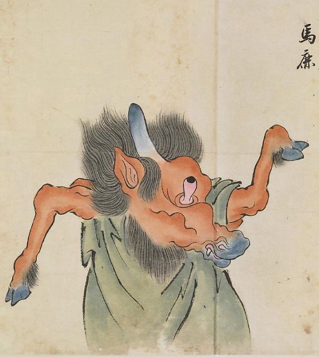 Japanese monsters of 18th century - 19
