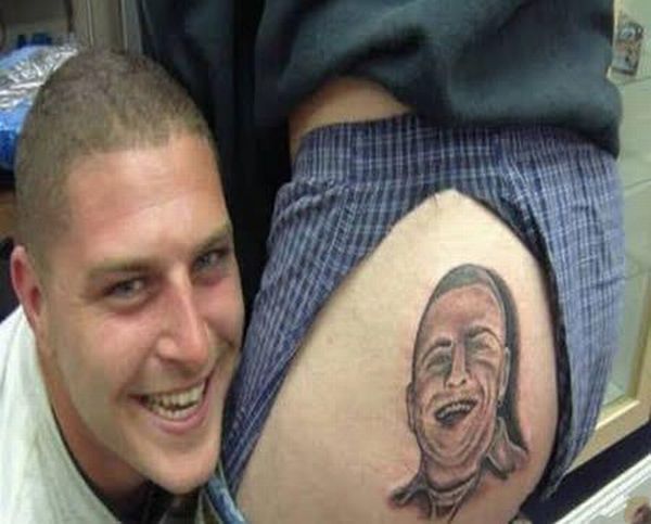Ass tattoos. These guys have too much free time on their hands - 00