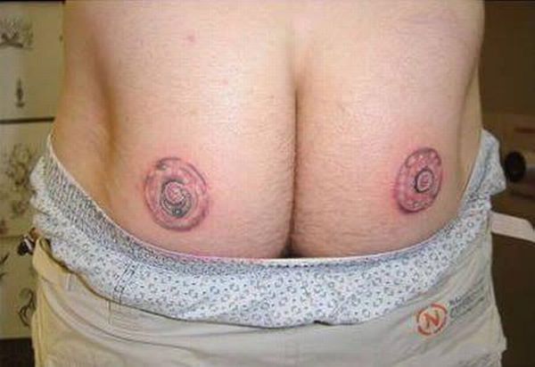 Ass tattoos. These guys have too much free time on their hands - 04