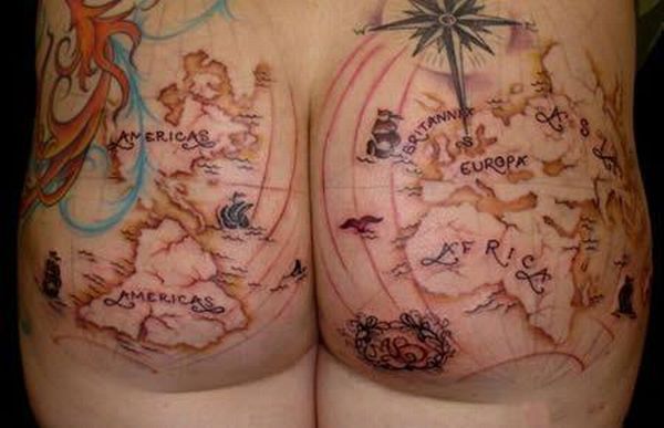 Ass tattoos. These guys have too much free time on their hands - 07