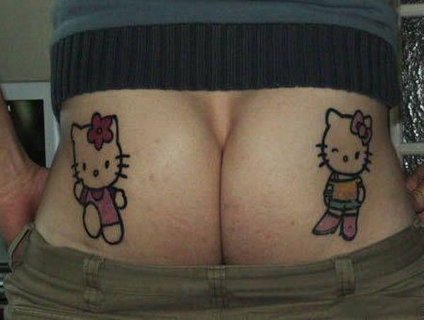 Ass tattoos. These guys have too much free time on their hands - 08