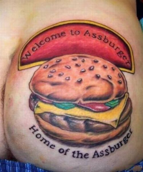 Ass tattoos. These guys have too much free time on their hands - 12