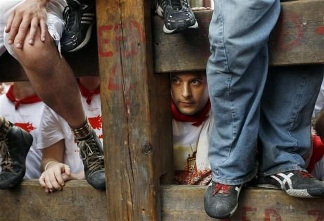 The Running of the Bulls at the San Fermin festival - 12
