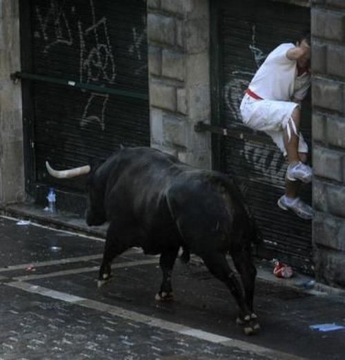 The Running of the Bulls at the San Fermin festival - 14