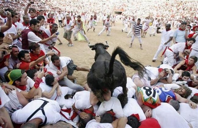 The Running of the Bulls at the San Fermin festival - 19