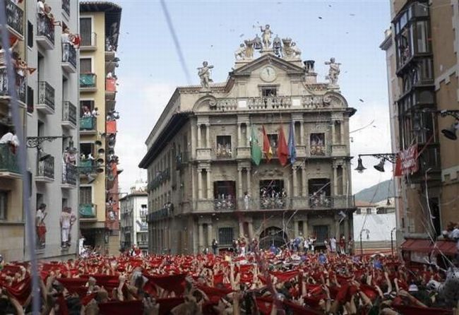 The Running of the Bulls at the San Fermin festival - 23