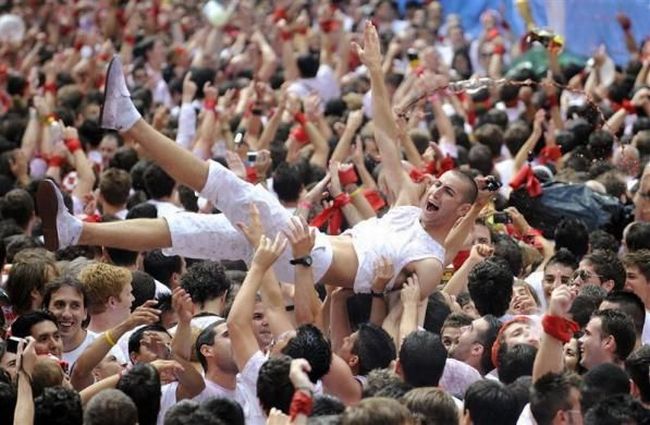 The Running of the Bulls at the San Fermin festival - 24
