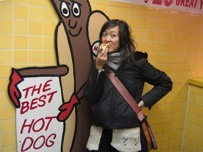 Girls who love hot-dogs - 22