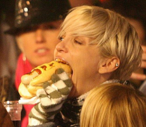 Girls who love hot-dogs - 44