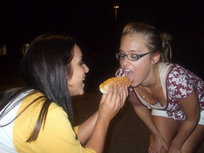 Girls who love hot-dogs - 66