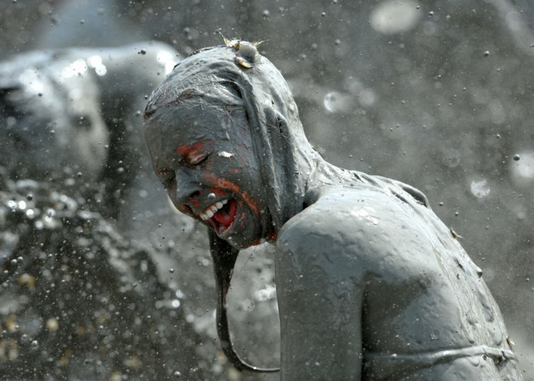 The annual festival of mud in the South Korean city of Boryeong - 00