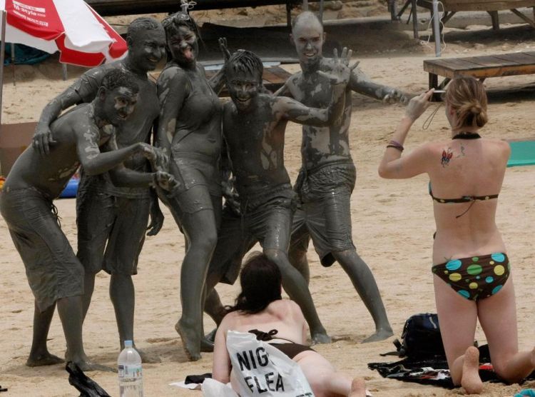 The annual festival of mud in the South Korean city of Boryeong - 19