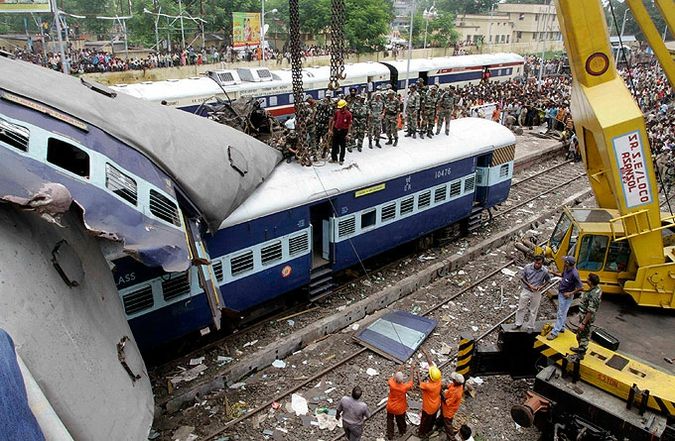 Train collisions in India - 03