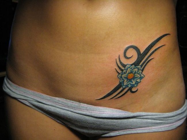 Spicy tattoos in intimate places - 12