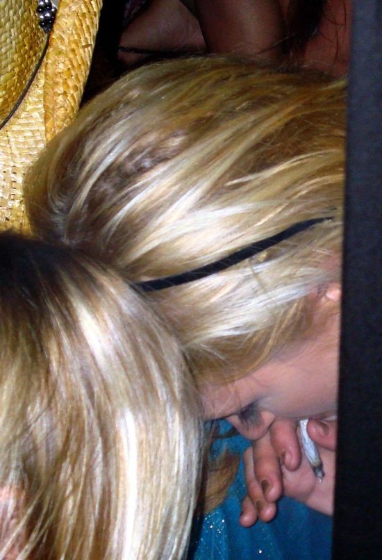 Paris Hilton is caught while taking a hit - 03