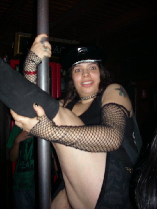 WTF of the Day. A dancer from a cheap Mexican bar - 05