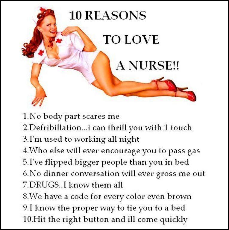 10 reasons to love a nurse - 2