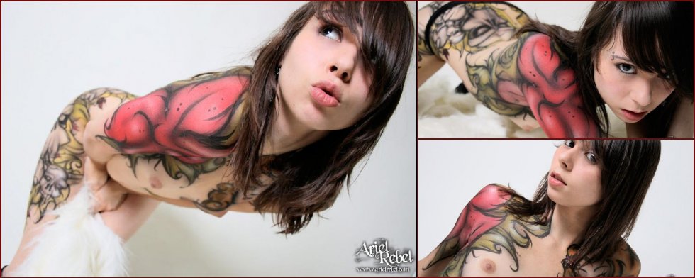 Cute Girl Tattoo - 2
