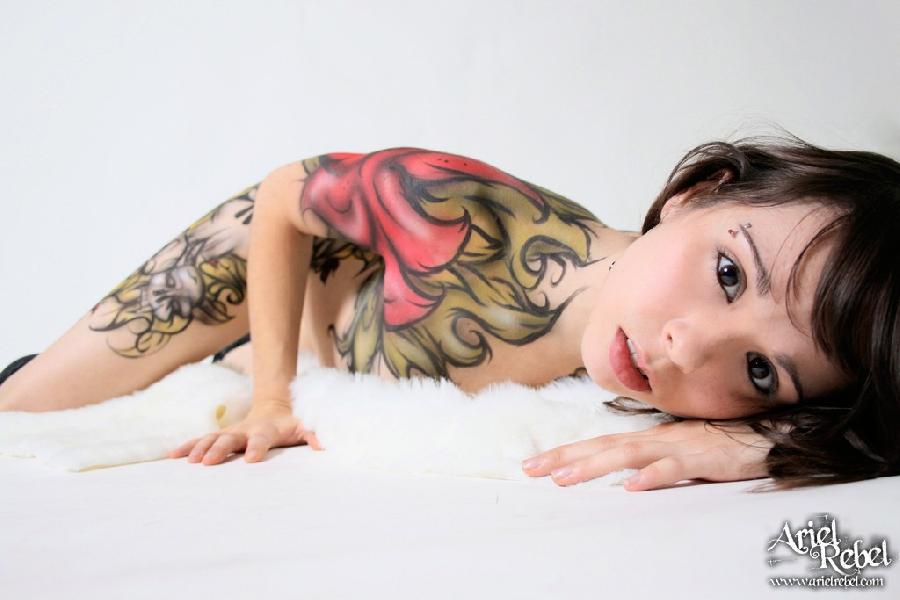 Cute Girl Tattoo - 4