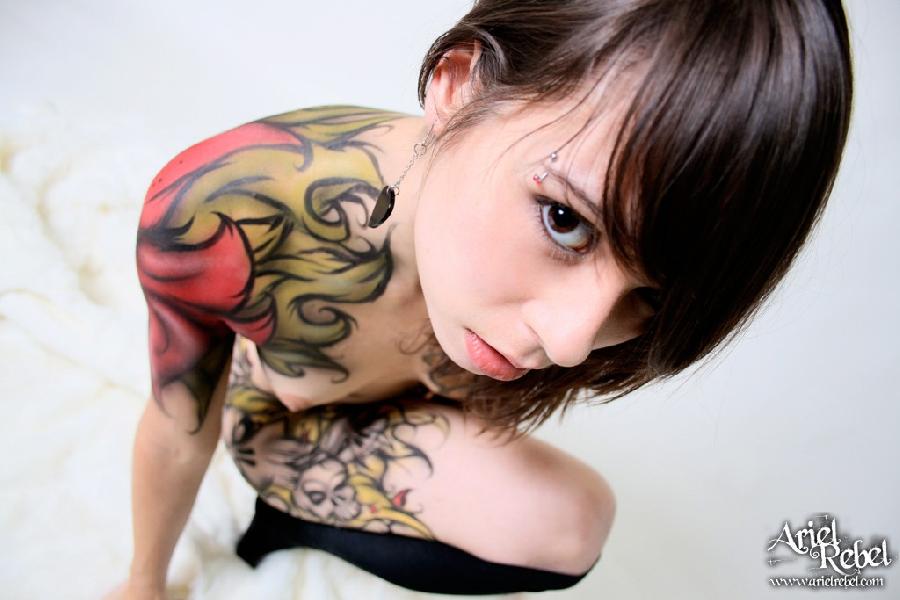 Cute Girl Tattoo - 6