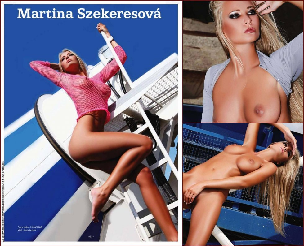 Martina Szekeresova naked for Playboy - 5