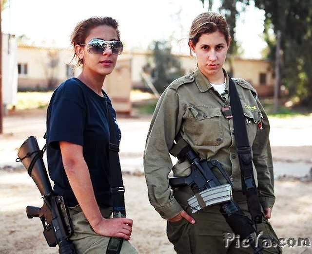 Beautiful female soldiers from Israel - 21