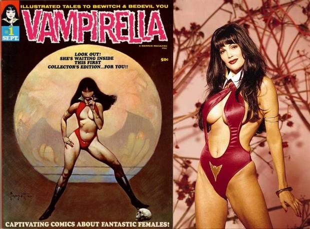 Female comic heroes and their movie twins - 2