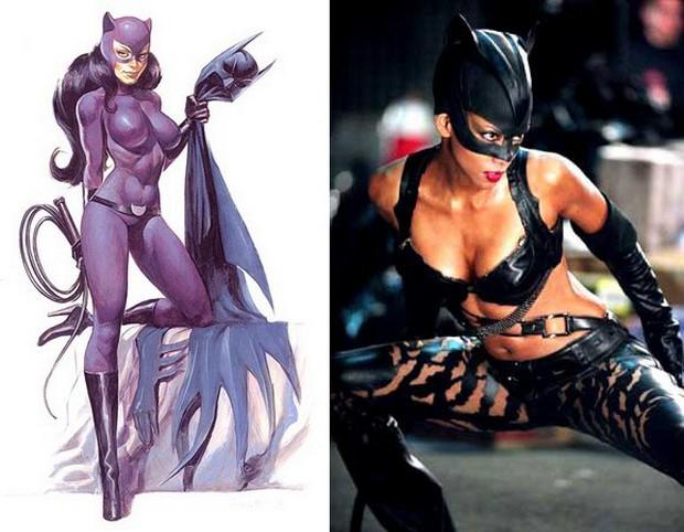 Female comic heroes and their movie twins - 5